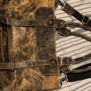 Bed Stu large leather bag